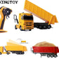 RC вантажівка 2.4G Великий RC самоскид з нахилом кузова, пульт дистанційного керування, радіокерований вантажівка, радіокерований причіп, радіокерований контейнеровоз, радіокерована іграшкова машина C15