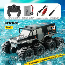 JJRC Q137 8x8 2.4G дистанційне керування автомобілем 8wd позашляховий амфібійний трюковий транспортний засіб 8-колісний швидкісний гоночний вантажівка водонепроникні гусеничні іграшки