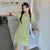 Polo dress female summer niche design the new 2022 to receive A word skirt waist temperament show thin little leisure платье y2k