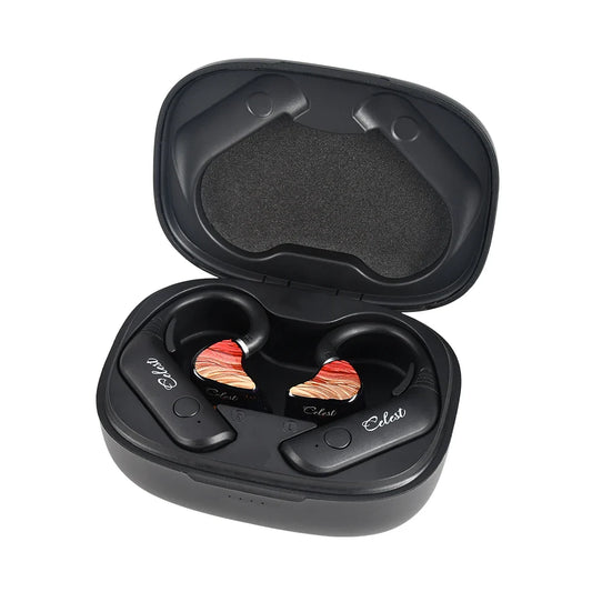 Навушники KINERA Celest T1 True Wireless Bluetooth 5.3 HIFI з вушним гачком Hi-Res для lgniteX Kuno Celest чорні