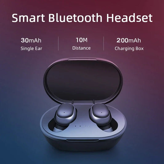 Оригінальні бездротові навушники A6S TWS Bluetooth Спортивні стерео навушники Bluetooth для Xiaomi Huawei iPhone