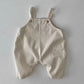 2024 Summer New Baby Sleeveless Cotton Rompers Cute Infant Strap Jumpsuit Kids Boys Girls Casual Overalls Newborn Clothes 0-24m
