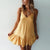 Dress Women Sexy Spaghetti Strap Ruffle Summer Dress 2025 Cotton Linen Vestidos Green Dresses Off Shoulder Sexy Mini Sundress