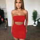 Summer sexy slim bag hip tube top off shoulder sleeveless dress women