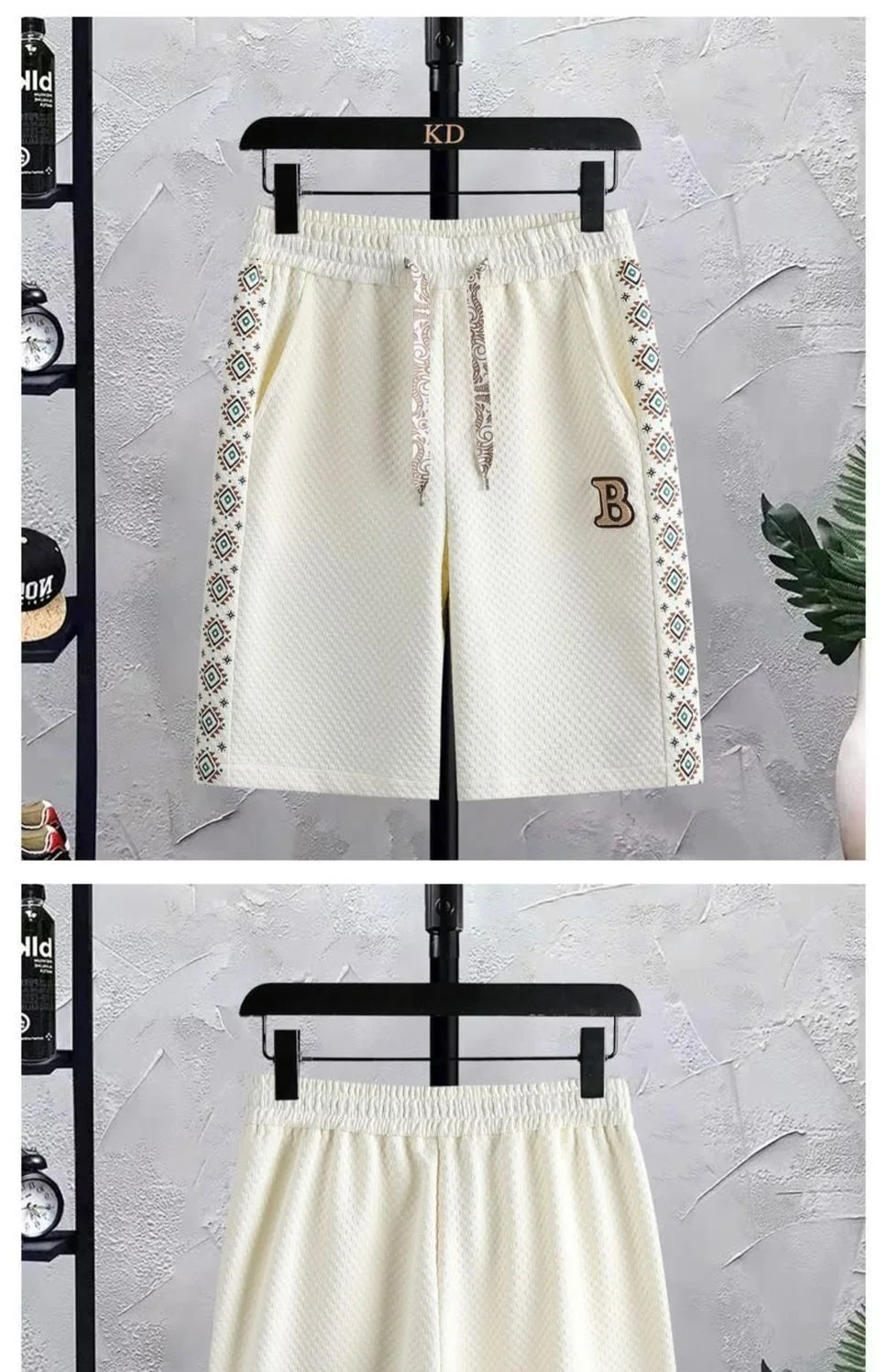 Summer New Fashion Trend Short Sleeve Shorts Ice Silk Suit Men Loose Sports Breathable Large Size High Quality Two-Piece Set