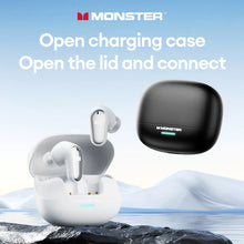 Бездротові Bluetooth 5.4 навушники Monster MQT52 з тривалим часом роботи від батареї, ігрові навушники, дворежимний HIFI стереозвук, гарнітура з мікрофоном