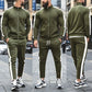 Casual Tracksuits Mens Autumn Fashion Side Striped Jackets And Pants Two Piece Sets For Men Sports Fitness Sweatsuits Streetwear