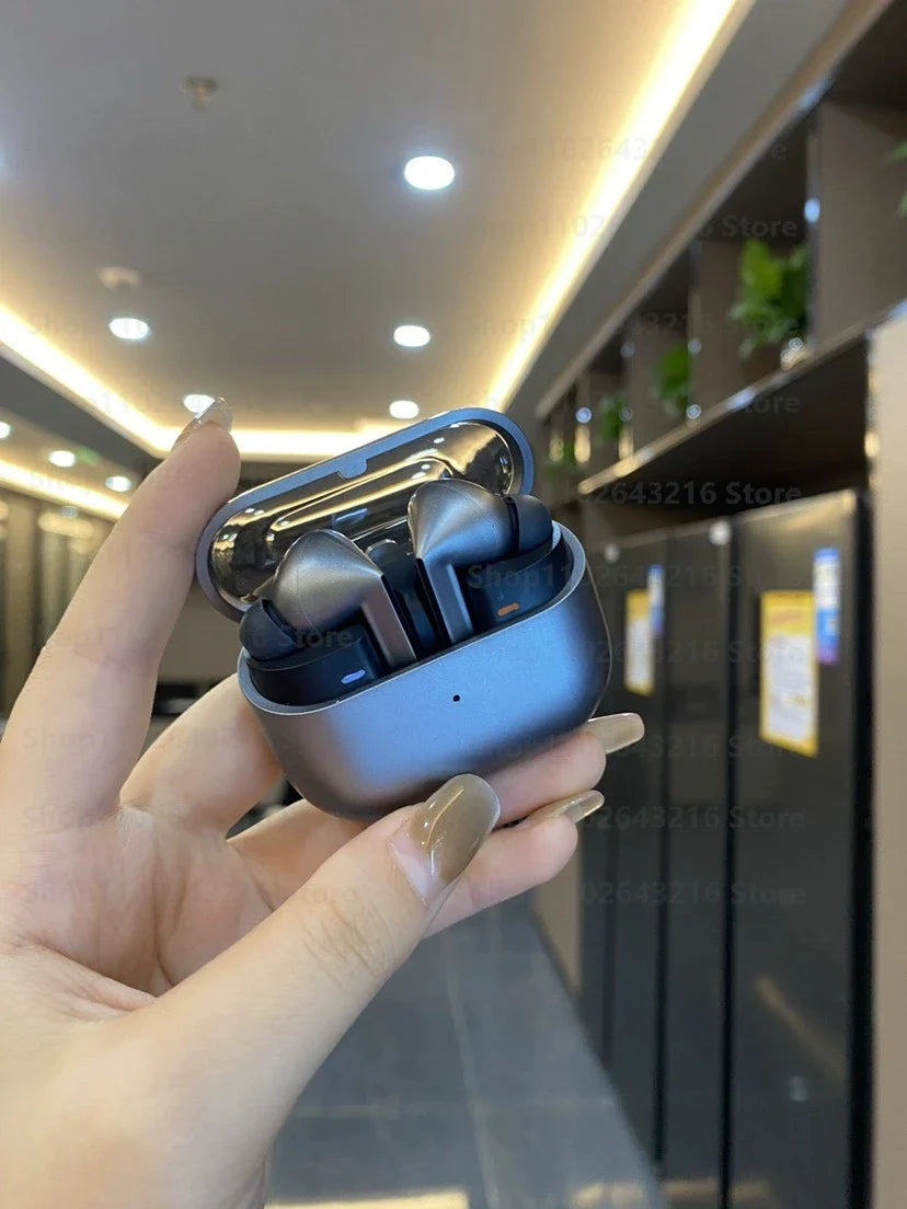 Для Galaxy Buds 3 Pro бездротова зарядка бездротові навушники з шумозаглушенням, внутрішньоканальні, з ефектом занурення, HIFI звук, гарнітура для Android та iOS