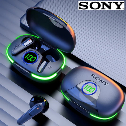 Бездротові навушники Sony TWS Bluetooth Fone Спортивні навушники з сенсорним керуванням та мікрофоном для смартфонів