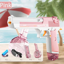 Large Capacity Water Guns Shark Adult Automatic Electric Water Gun Children Outdoor Beach Games Pool Summer High Pressure Toys