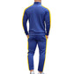 Casual Tracksuits Mens Autumn Fashion Side Striped Jackets And Pants Two Piece Sets For Men Sports Fitness Sweatsuits Streetwear