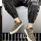 Men's Graffiti Prints Canvas Sneakers 2024 Spring Autumn Breathable Fashion Vulcanize Shoes Outdoor Lace Up Men Casual Shoes