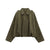 Fashion Brown Suede Bomber Jacket Women Elegant Zipper Lapel Long Sleeve Short Coats Female Vintage Street Chic Lady Outerwear