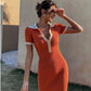 Clothing Mini Female Dresses 2024 Bodycon Women's Dress Short Crochet Tight Knitted Outfits Offer Trend Popular Aesthetic Sale X