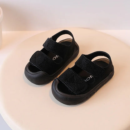 Fashion Girls' Shoes Soft Soled Kids Sandals Simple Baby Shoe Anti Slip Girls Beach Shoes Comfor Girl Sandals
