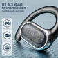 X91 OWS навушники з дужкою на вухо Bluetooth 5.3 з низькою затримкою для ігор Спортивна гарнітура HiFi стерео з шумозаглушенням