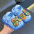 Children's Sandals DIY Female Cartoon Cute Dinosaur Home Soft Sole Indoor Small Children Toddler Baotou Baby Slippers Man