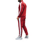 Casual Tracksuits Mens Autumn Fashion Side Striped Jackets And Pants Two Piece Sets For Men Sports Fitness Sweatsuits Streetwear