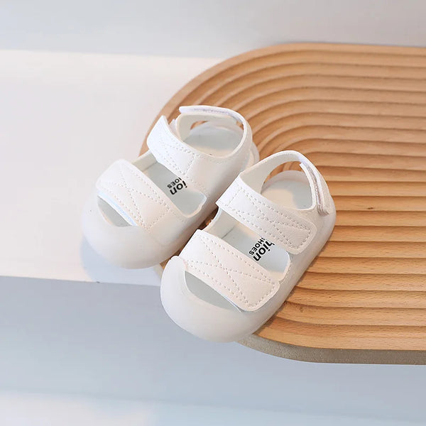 Kids Beach Sandals Summer Baby Girl Shoes Solid Color Infant Sandal