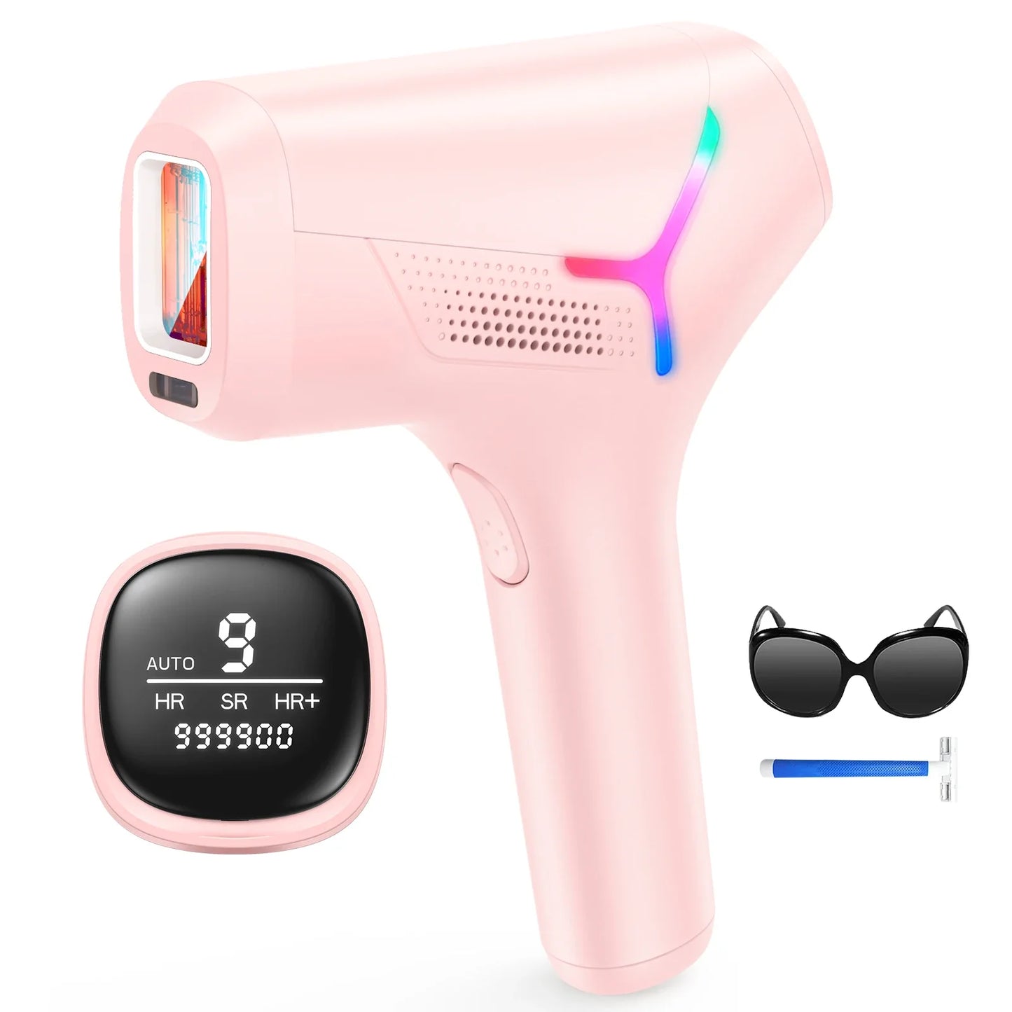 Laser Hair Removal 999900+ Flash 22J IPL Hair Remover Device 3 Modes Body Face Bikini Home Treament Laser Epilator for Women Men