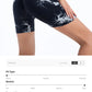 Summer Women High Waist Butt Lift Shorts Legging Seamless Leggings Fashion Tie Dye Shorts Gym Workout Running Pants