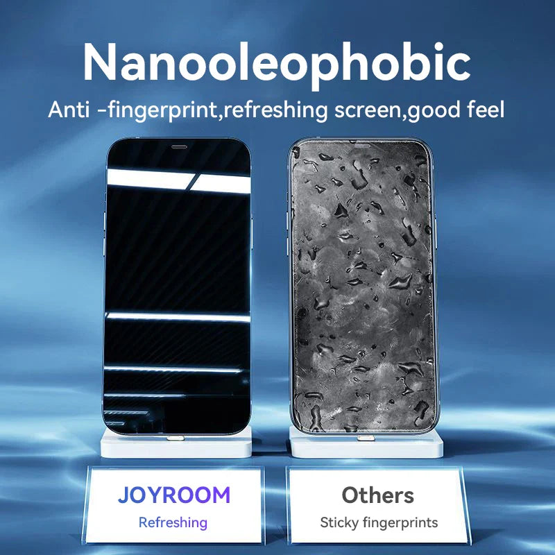 Joyroom 1/2/3 шт. HD скляний захисний екран для iPhone 16 15 14 13 12 11 Pro Max Повноекранний загартований скляний захист для iPhone