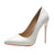 Temperament 12cm Super High Thin Heels Shoes Women Pumps Pointed Toe Colorful Patent Leather Stiletto Wedding Shoe Size 45
