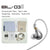 BLON New BL03 II 10mm Dual-Chamber Dynamic Driver IEM Hifi Earphones With 0.78mm 2Pin Detachable Cable 3.5 4.4mm BL03 2