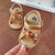 Infant Baby Girl Boy Sandals Comfort Premium Summer Outdoor Casual Beach Shoes with Flower Bowknot Anti Slip Rubber Sole Newborn