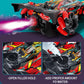 WLtoys F1 Drift RC автомобіль з LED підсвіткою, музикою, 2.4G радіокеруванням жестами рукавички, спреєм, трюковий автомобіль 4WD, електрична іграшка для дітей