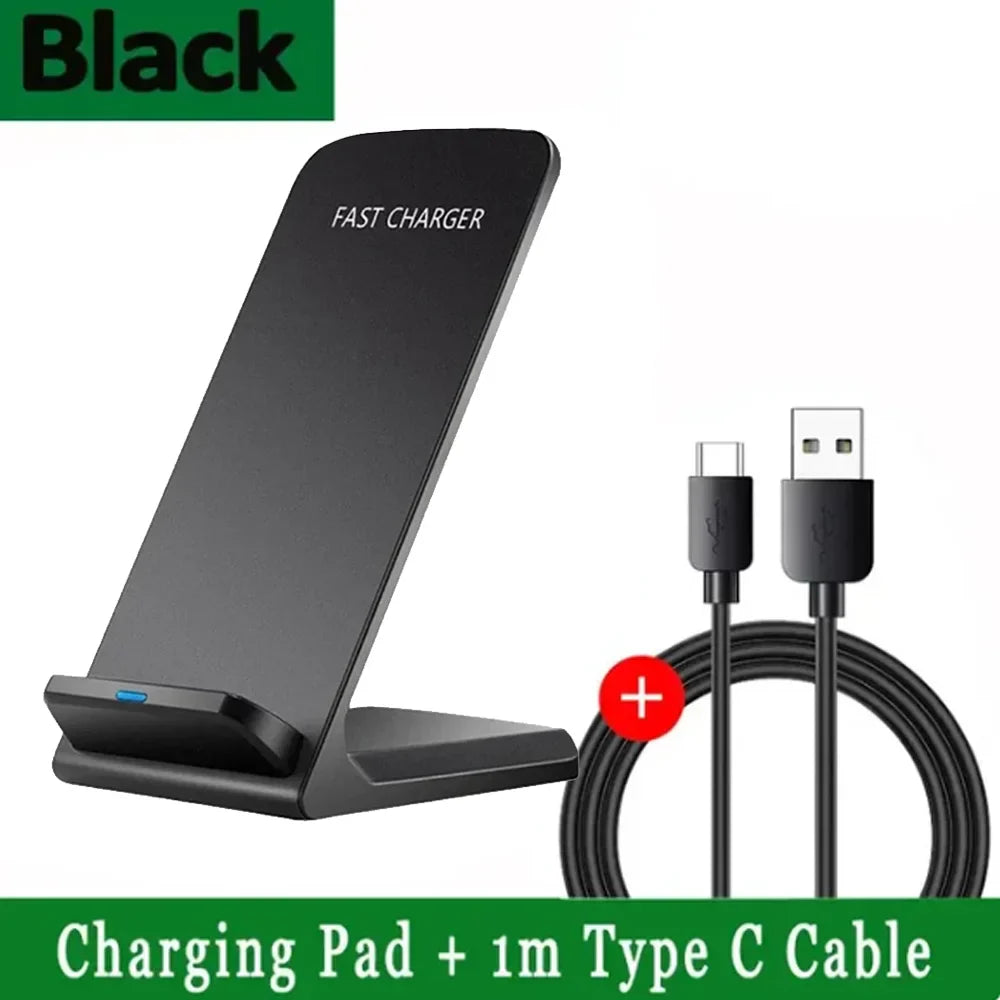 100W нова бездротова зарядна підставка для iPhone 15 14 13 12 16 Pro Max XR 8 Samsung Xiaomi індукційна швидка зарядна станція