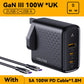 Зарядний пристрій VOLTME 100W GaN для Macbook, планшета, USB Type C, швидка зарядка для iPhone 15 14 13 12, Quick Charge 4.0 3.0