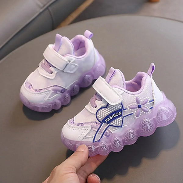 Running Shoes Girls Size 13 Luminous Kids Girls Light Sport Children Led Shoes Baby Shoes High Top Toddler Shoes Casaul Daily