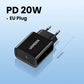 UGREEN Швидка зарядка 4.0 3.0 QC PD Зарядний пристрій 20W QC4.0 QC3.0 USB Type C Швидкий зарядний пристрій для iPhone 16 15 14 Pro Xiaomi Телефон PDCharger