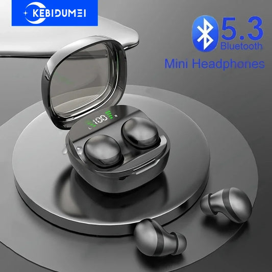 Невидимі Bluetooth 5.3 навушники для сну HiFi стерео бездротові гарнітури з шумозаглушенням для Xiaomi Huawei
