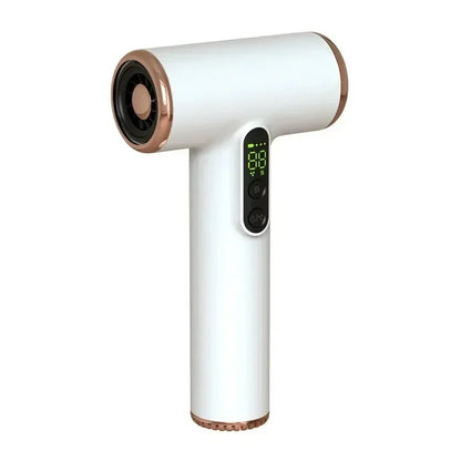 Бездротовий фен для волосся USB, портативний, для подорожей, акумуляторний, сильний потік повітря, низький рівень шуму, 3 режими, фен з LCD