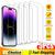 5 шт. загартованого скла для iPhone 15 13 11 12 14 Pro Max Mini захисне скло для екрану iPhone 16 7 8 Plus X XR XS MAX