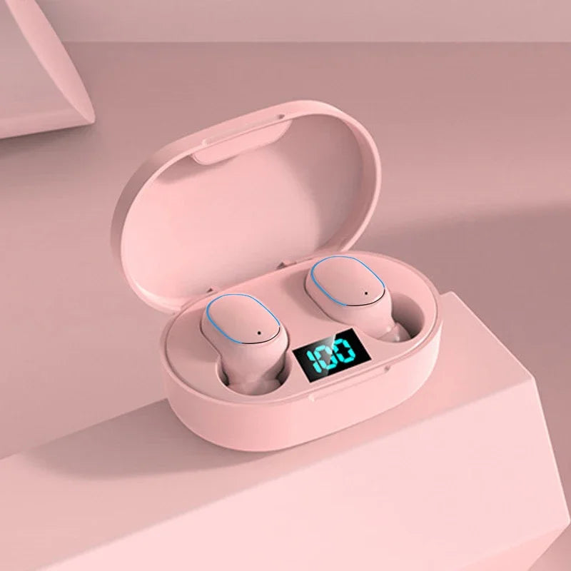 E7S TWS бездротові навушники 5.0 Bluetooth HIFI навушники з без втрат звуком Спортивні водонепроникні навушники для всіх смартфонів