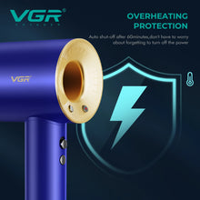 VGR 110000 об/хв низький рівень шуму фен для волосся без листя фен професійний фен з негативними іонами догляд за волоссям перукарня інструменти салон V-445