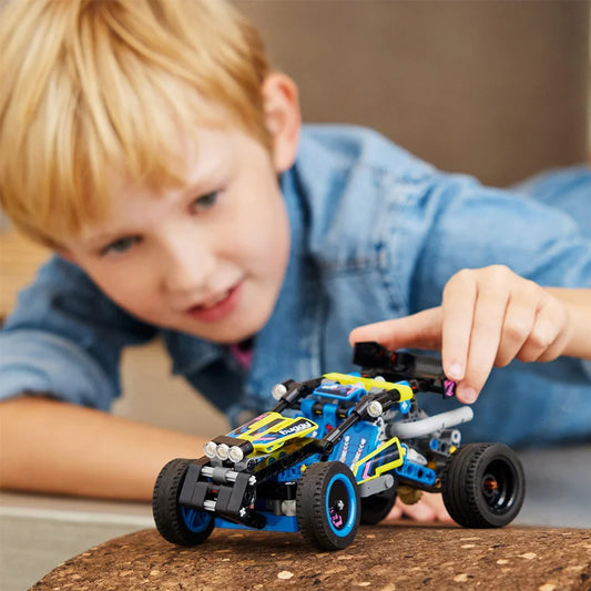 LEGO 42164 Technic Racing Buggy Off Road Rally Vehicle Toy Race Car Building Set, Gift for Boys and Girls Ages 8 and Over