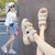 Girls Beach Shoes Hook&loop Non-slip Kids Sandals Soft Sole Open Toes 2025 Summer Girls Princess Shoes Breathable Korean Style