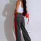 Wide Leg Jeans Cargo Pants Sexy Women High Waist Elegant Streetwear Denim Casual Straight Trousers