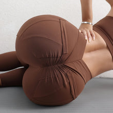 TRY TO BN Sports Stretch Leggings Fitness Yoga Pants Women Back Pockets High Waist Push Up Leggings Workout Running Gym Clothing