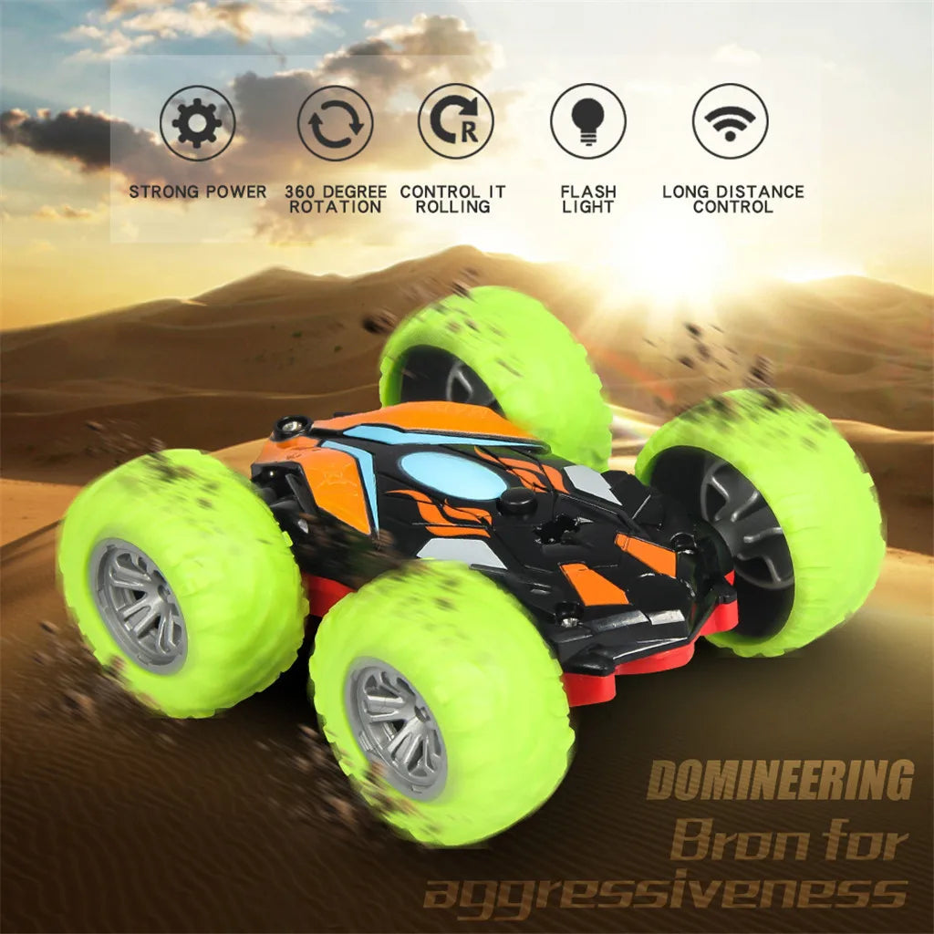 ZK30 Дитяча модель трюкового автомобіля з обертанням на 360° RC 2.4G Високошвидкісне радіокероване позашляхове іграшкове авто