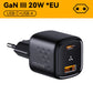 VOLTME USB C настінний зарядний блок 20W Power Delivery + QC3.0 USB A подвійний порт швидкої зарядки Type C для iPhone 15 14 13 12 Pro Max