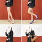 Temperament 12cm Super High Thin Heels Shoes Women Pumps Pointed Toe Colorful Patent Leather Stiletto Wedding Shoe Size 45
