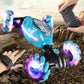 4WD RC дрифт-автомобіль з музикою, світлодіодним підсвічуванням, 2.4G радіокеруванням жестами, спреєм, трюковою машиною, що обертається на 360°, іграшка для підйому, подарунок