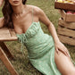 Women Elegant Floral Beach Vacation Bodycon Streetwear Long Dress 2024 Summer Clothes Wholesale Items For Business