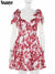 Nsauye Summer Women New Fashion Mini A-Line Skinny Elegant Corset Dress 2024 Lace Up Sexy Evening Night Club Party Holiday Dress