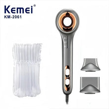 Фен для волосся Kemei KM-2061 з потужністю 110 000 об/хв, з негативним іонним струмом та гарячим та холодним повітрям